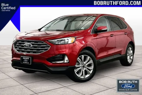 Red 2023 Ford Edge Titanium for sale in Dillsburg, PA