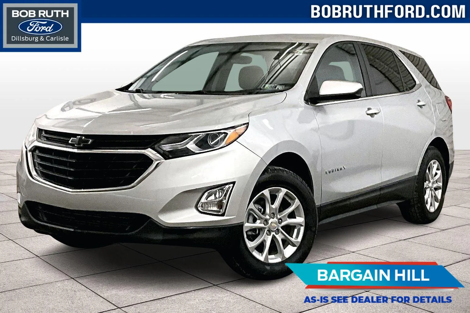 Used 2021 Chevrolet Equinox LT with VIN 3GNAXUEV4ML358357 for sale in Dillsburg, PA