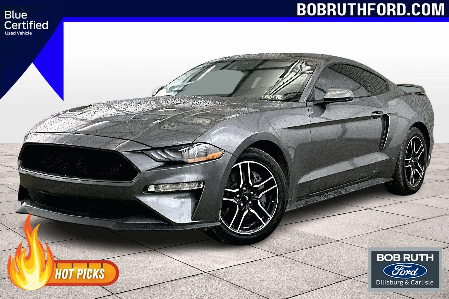 Gray 2022 Ford Mustang GT Premium for sale in Dillsburg, PA