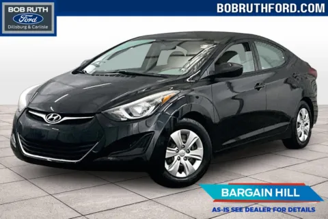 Black 2016 Hyundai Elantra SE for sale in Dillsburg, PA