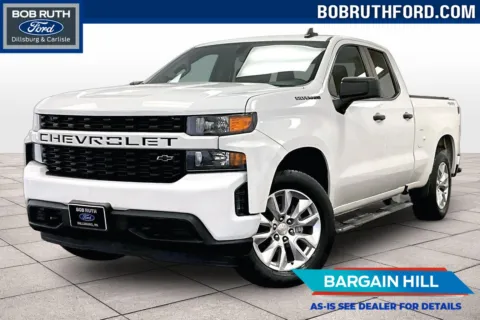 White 2021 Chevrolet Silverado 1500 Custom for sale in Dillsburg, PA