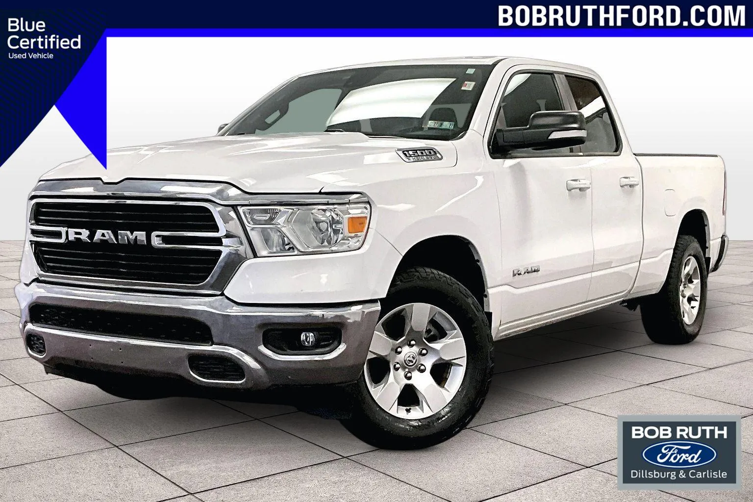 White 2021 Ram 1500 Big Horn for sale in Dillsburg, PA