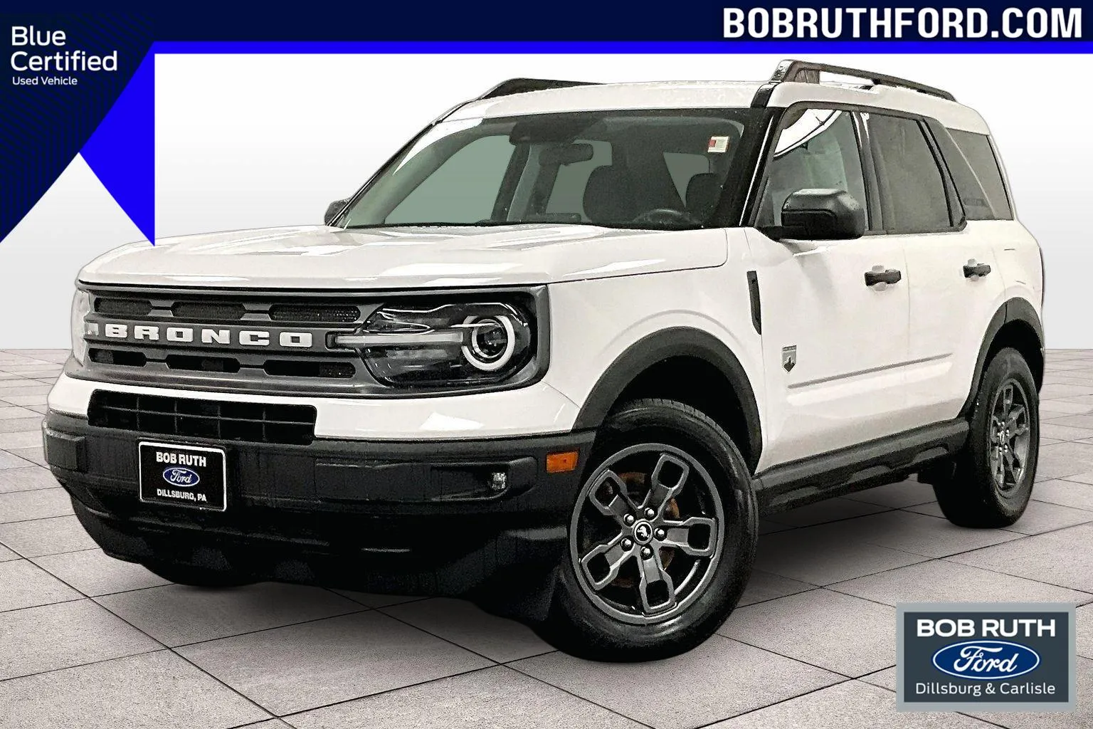 White 2022 Ford Bronco Sport Big Bend for sale in Dillsburg, PA