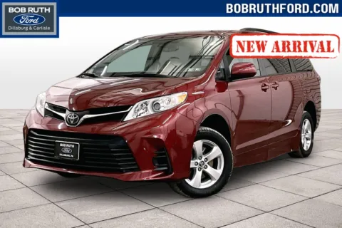 Red 2020 Toyota Sienna LE for sale in Dillsburg, PA