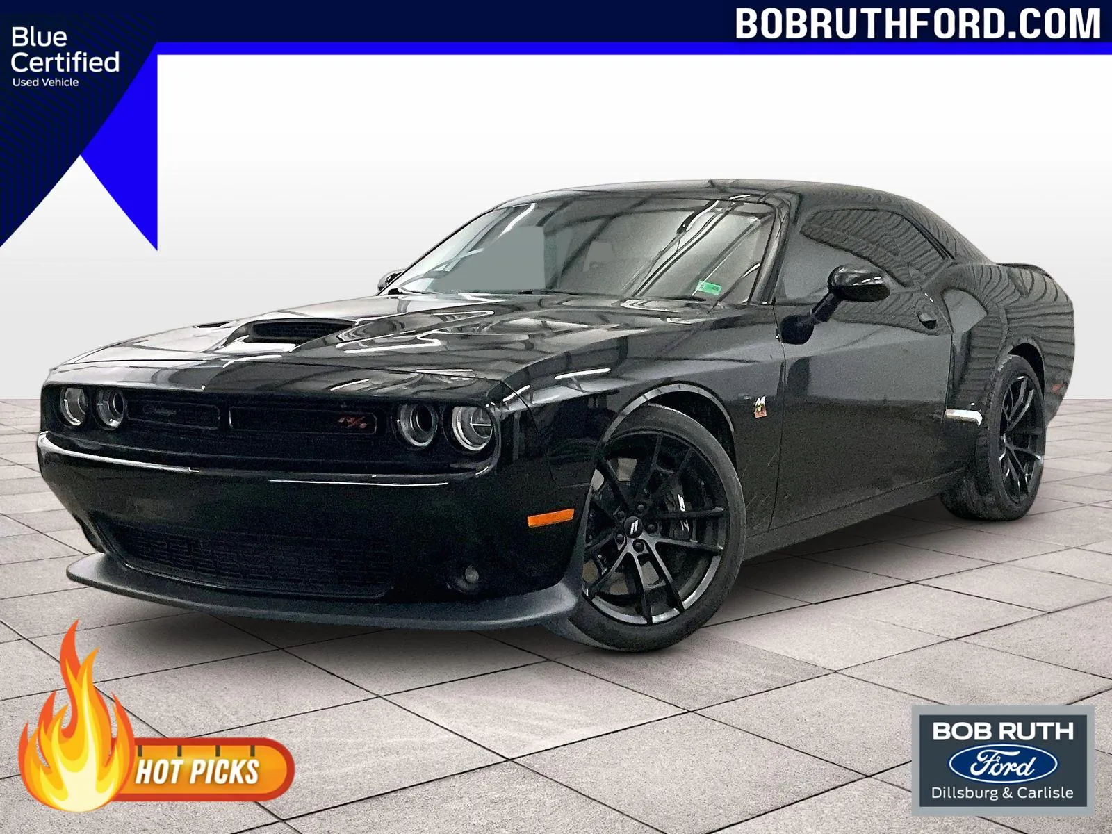 Black 2022 Dodge Challenger R/T Scat Pack for sale in Dillsburg, PA