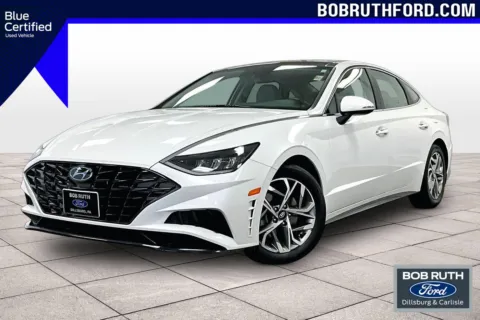 White 2021 Hyundai Sonata SEL for sale in Dillsburg, PA