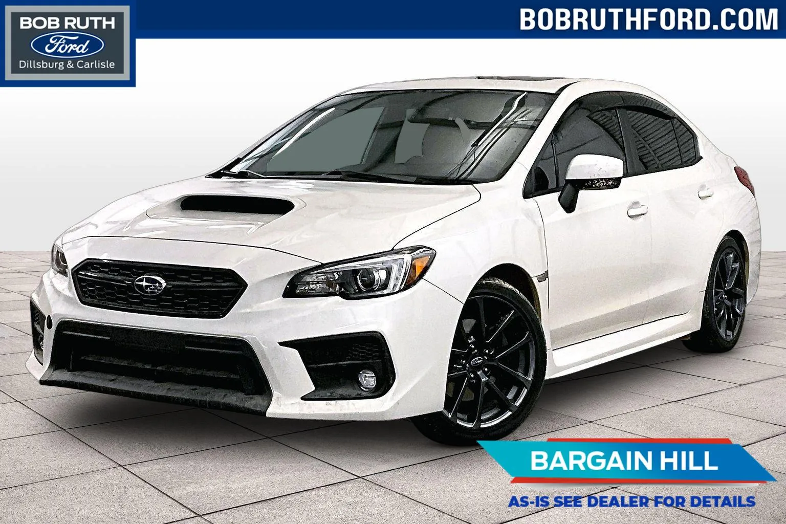 White 2019 Subaru WRX Limited for sale in Dillsburg, PA