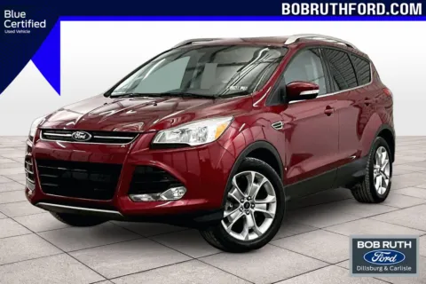 Red 2016 Ford Escape Titanium for sale in Dillsburg, PA
