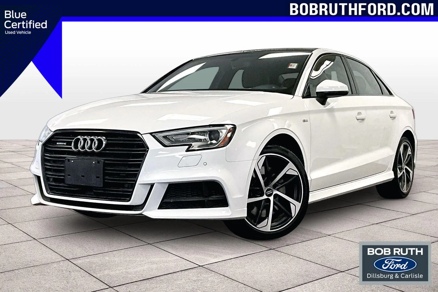 White 2020 Audi A3 Sedan S line Premium for sale in Dillsburg, PA