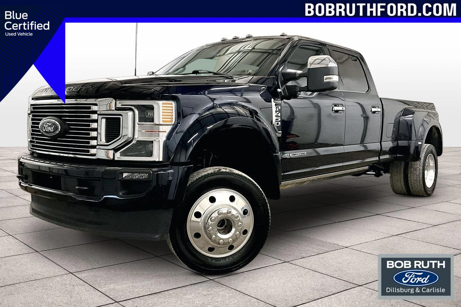 Blue 2022 Ford Super Duty F-450 DRW Platinum for sale in Dillsburg, PA