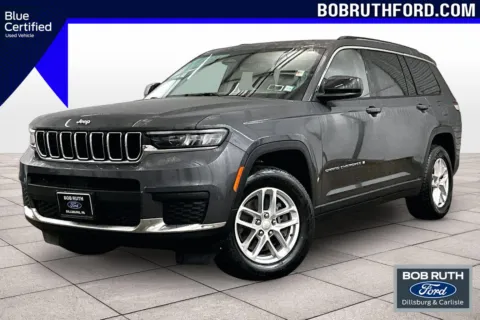 Gray 2021 Jeep Grand Cherokee L Laredo for sale in Dillsburg, PA
