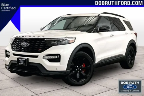 White 2022 Ford Explorer ST for sale in Dillsburg, PA