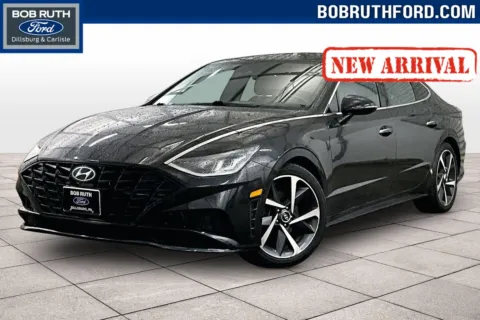 Black 2021 Hyundai Sonata SEL Plus for sale in Dillsburg, PA