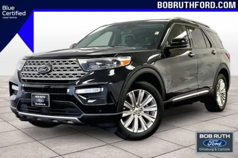 Black 2022 Ford Explorer Limited for sale in Dillsburg, PA