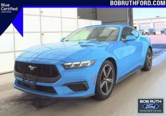 Blue 2024 Ford Mustang EcoBoost Premium for sale in Dillsburg, PA
