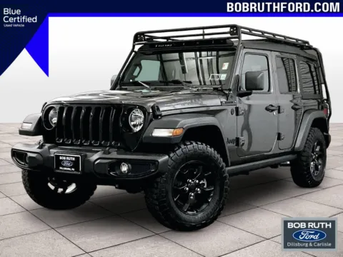 Gray 2022 Jeep Wrangler Unlimited Willys Sport for sale in Dillsburg, PA