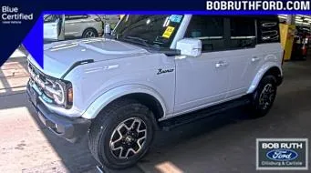 White 2021 Ford Bronco Outer Banks for sale in Dillsburg, PA