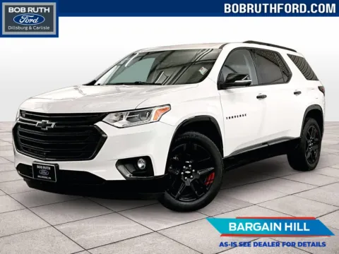 White 2021 Chevrolet Traverse Premier for sale in Dillsburg, PA
