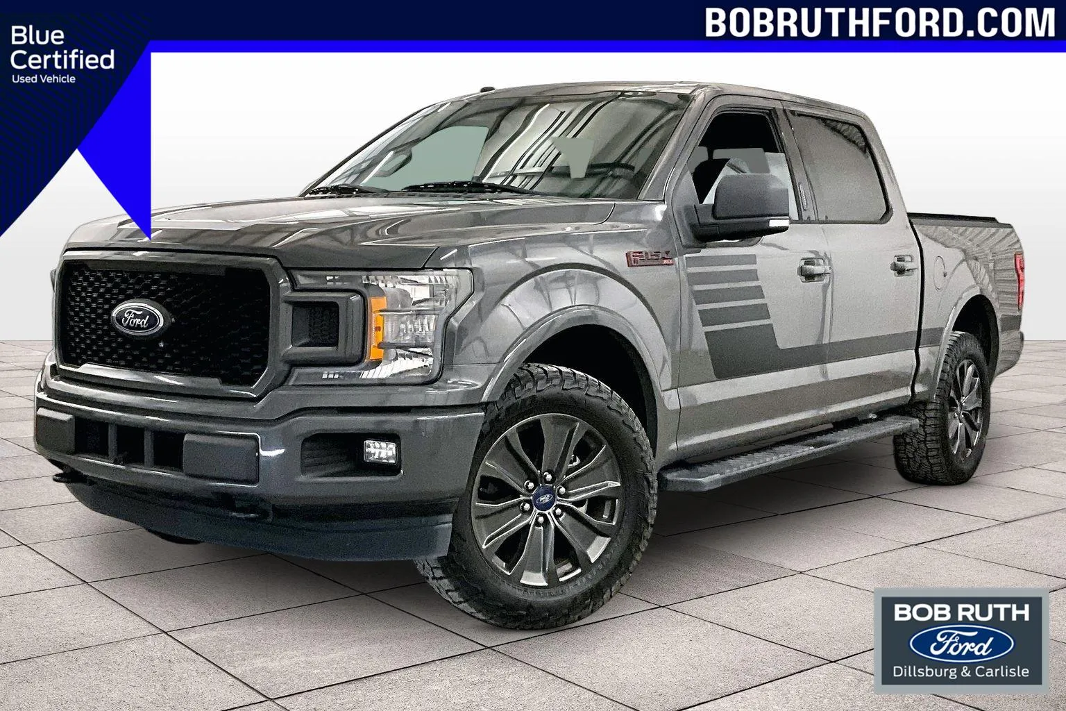Gray 2018 Ford F-150 XLT for sale in Dillsburg, PA