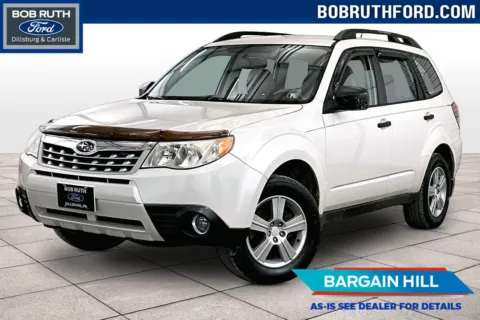 White 2012 Subaru Forester 2.5X for sale in Dillsburg, PA