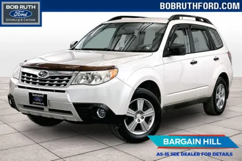 White 2012 Subaru Forester 2.5X for sale in Dillsburg, PA