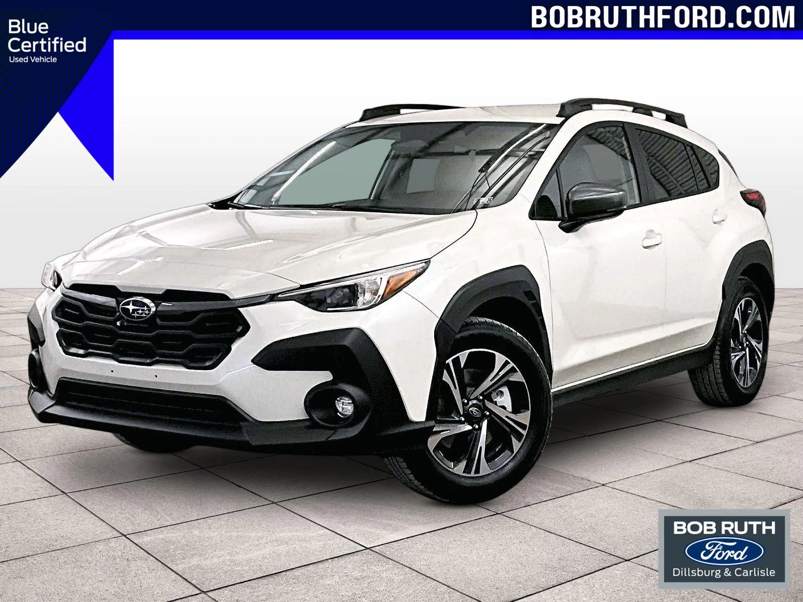 White 2024 Subaru Crosstrek Premium for sale in Dillsburg, PA
