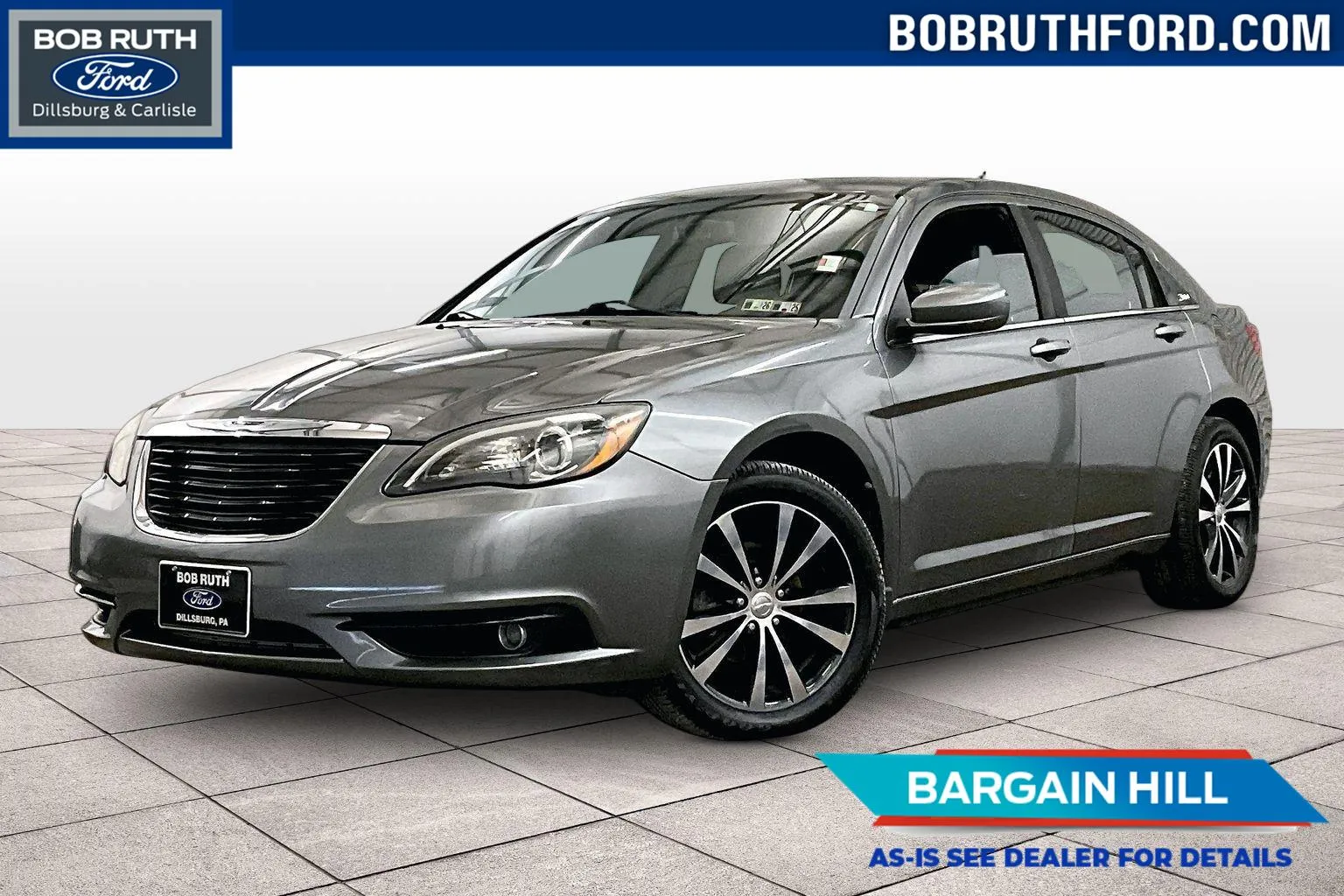 Used 2012 Chrysler 200 S with VIN 1C3CCBHG5CN181612 for sale in Dillsburg, PA