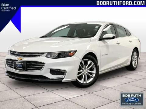 White 2017 Chevrolet Malibu LT for sale in Dillsburg, PA