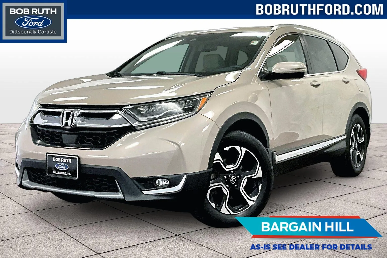 Beige 2017 Honda CR-V Touring for sale in Dillsburg, PA