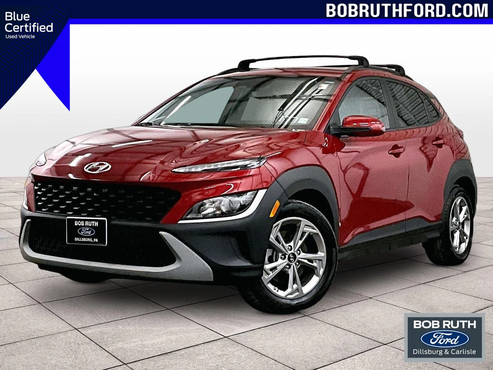 Red 2022 Hyundai Kona SEL for sale in Dillsburg, PA