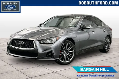 Gray 2018 INFINITI Q50 RED SPORT 400 for sale in Dillsburg, PA