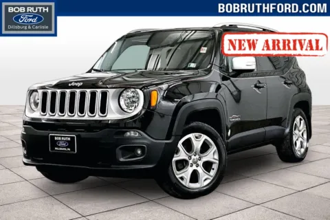 Black 2016 Jeep Renegade Limited for sale in Dillsburg, PA