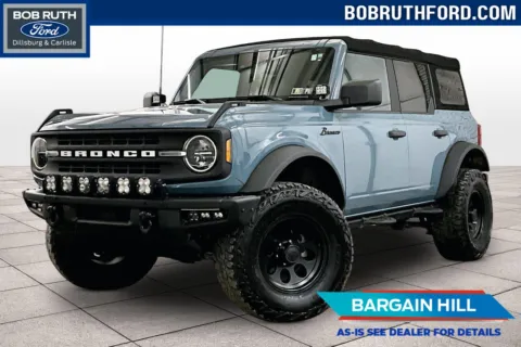 Blue 2021 Ford Bronco Black Diamond for sale in Dillsburg, PA