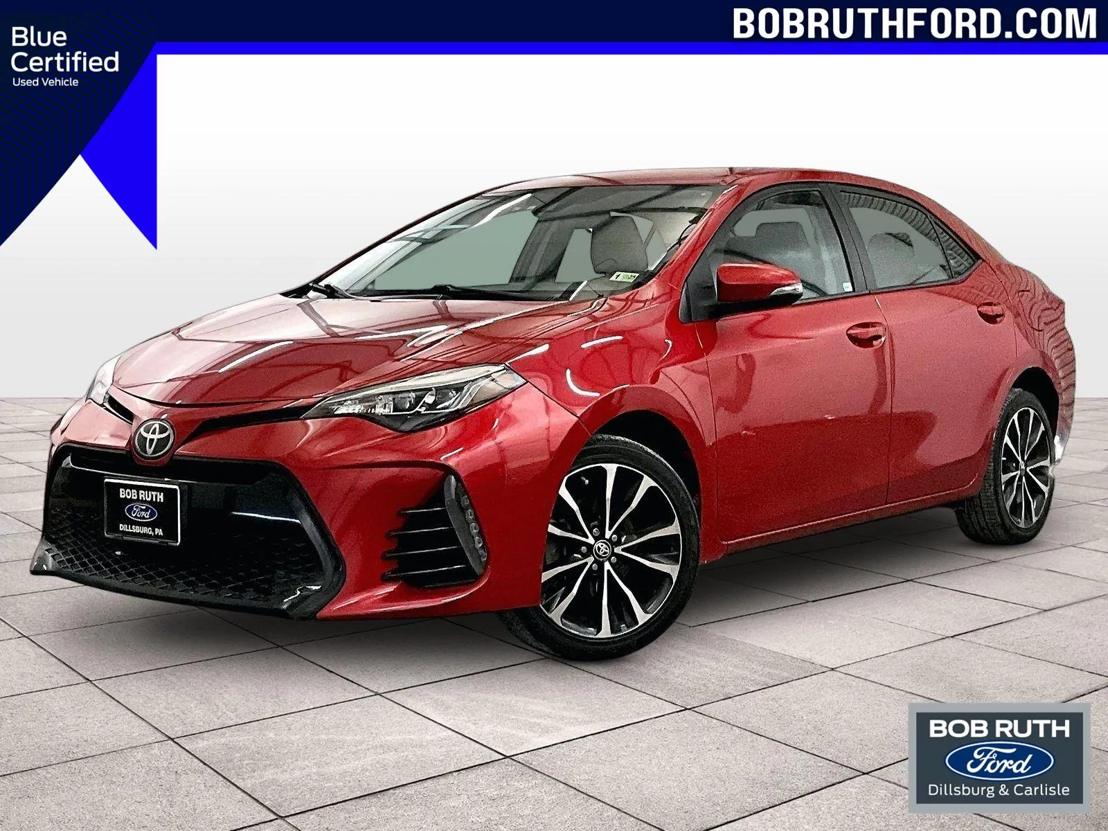 Red 2018 Toyota Corolla SE for sale in Dillsburg, PA