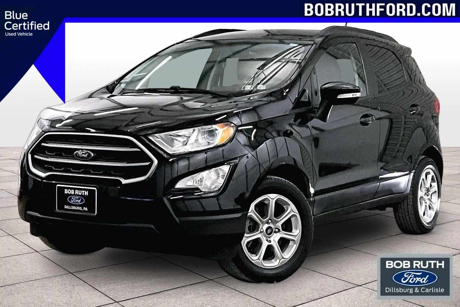 Black 2019 Ford EcoSport SE for sale in Dillsburg, PA