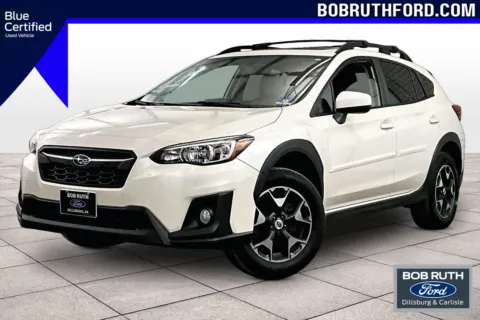 White 2018 Subaru Crosstrek Premium for sale in Dillsburg, PA