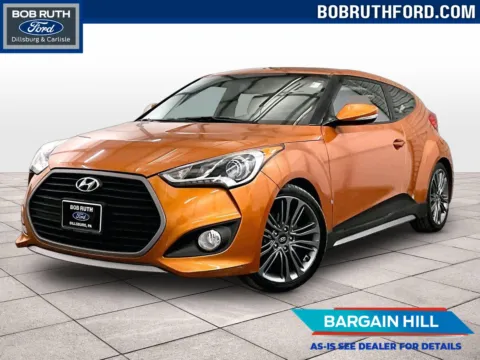 Orange 2016 Hyundai Veloster Turbo for sale in Dillsburg, PA