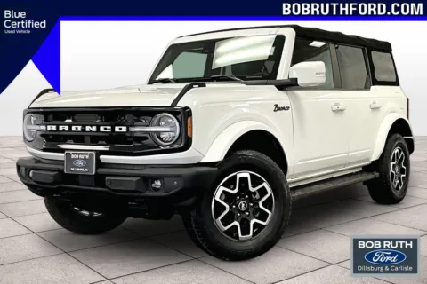 White 2021 Ford Bronco Outer Banks for sale in Dillsburg, PA