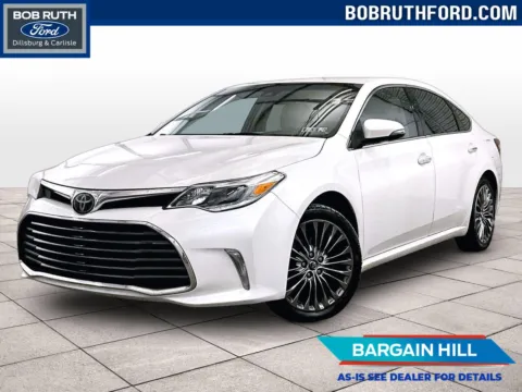 White 2016 Toyota Avalon Limited for sale in Dillsburg, PA