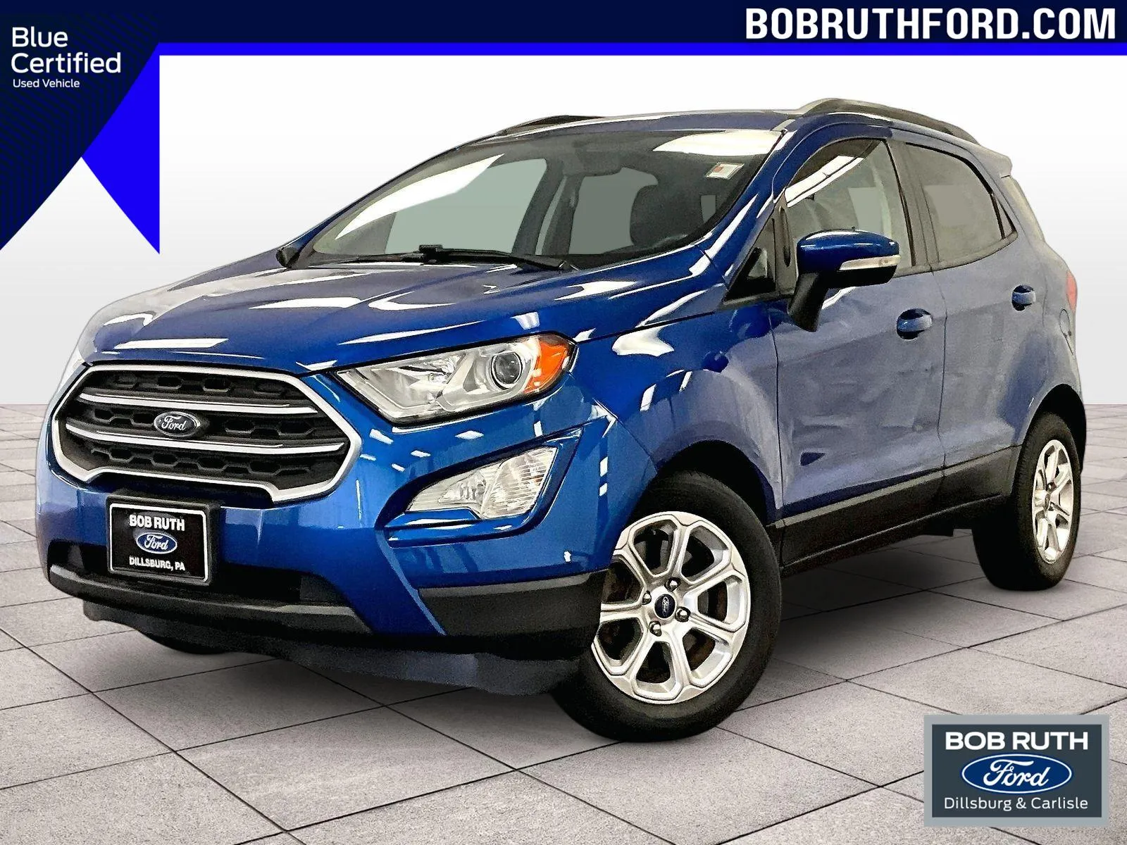Blue 2019 Ford EcoSport SE for sale in Dillsburg, PA