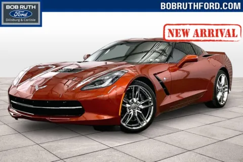 Orange 2015 Chevrolet Corvette Z51 1LT for sale in Dillsburg, PA