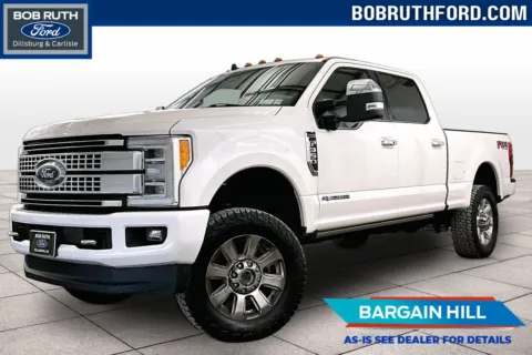 White 2019 Ford Super Duty F-350 SRW Platinum for sale in Dillsburg, PA