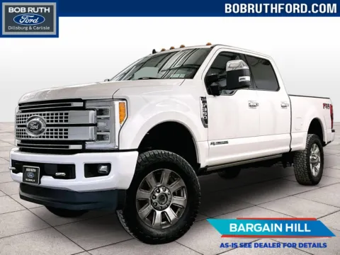 White 2019 Ford Super Duty F-350 SRW Platinum for sale in Dillsburg, PA