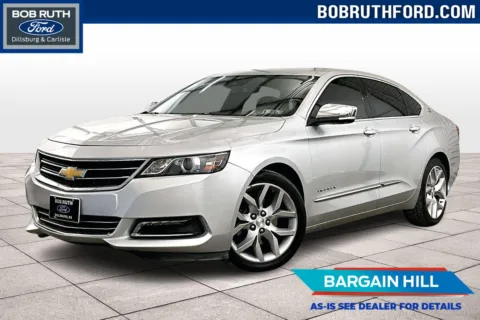 Silver 2015 Chevrolet Impala LTZ for sale in Dillsburg, PA