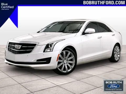 White 2018 Cadillac ATS Sedan Luxury AWD for sale in Dillsburg, PA
