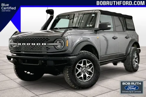 Gray 2021 Ford Bronco Badlands for sale in Dillsburg, PA