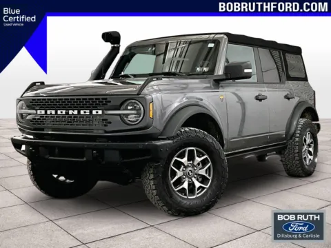 Gray 2021 Ford Bronco Badlands for sale in Dillsburg, PA