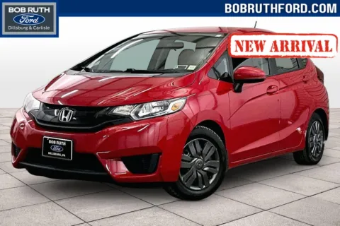 Red 2016 Honda Fit LX for sale in Dillsburg, PA