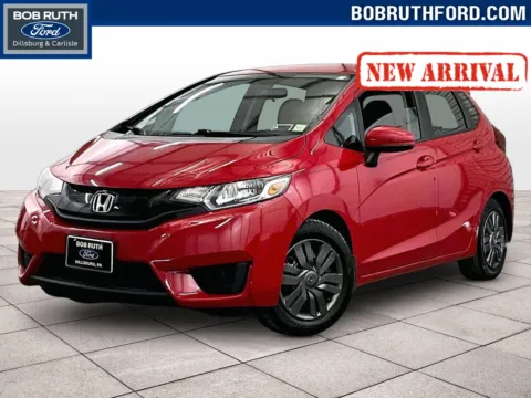 Red 2016 Honda Fit LX for sale in Dillsburg, PA