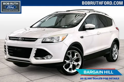 White 2014 Ford Escape Titanium for sale in Dillsburg, PA